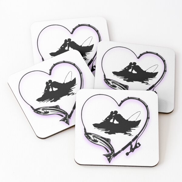 Item preview, fishing and love designed and sold by StudentLuxLife.