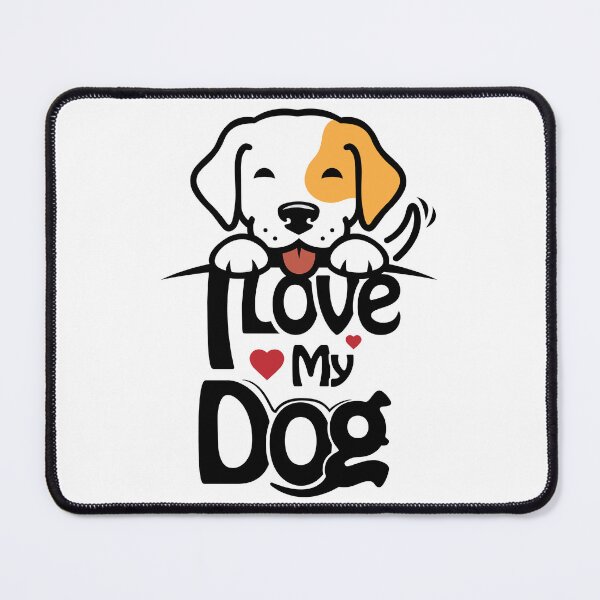 Item preview, I love My Dog Graphic Design designed and sold by zoripet Store.