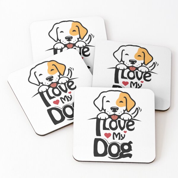 Item preview, I love My Dog Graphic Design designed and sold by zoripet Store.