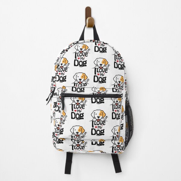 Item preview, I love My Dog Graphic Design designed and sold by zoripet Store.