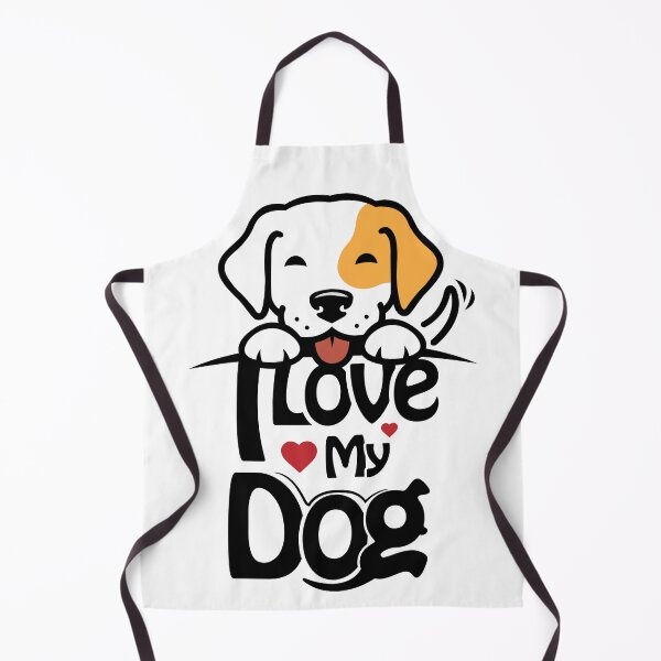 Item preview, I love My Dog Graphic Design designed and sold by zoripet Store.