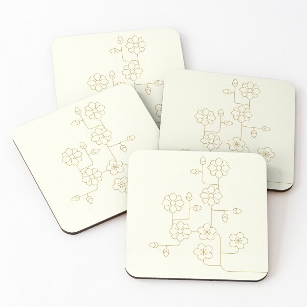 Item preview, Simple Yellow Abstract Flowers | Floral Leaves Flower Botanical: designed and sold by LifeAndWonder.