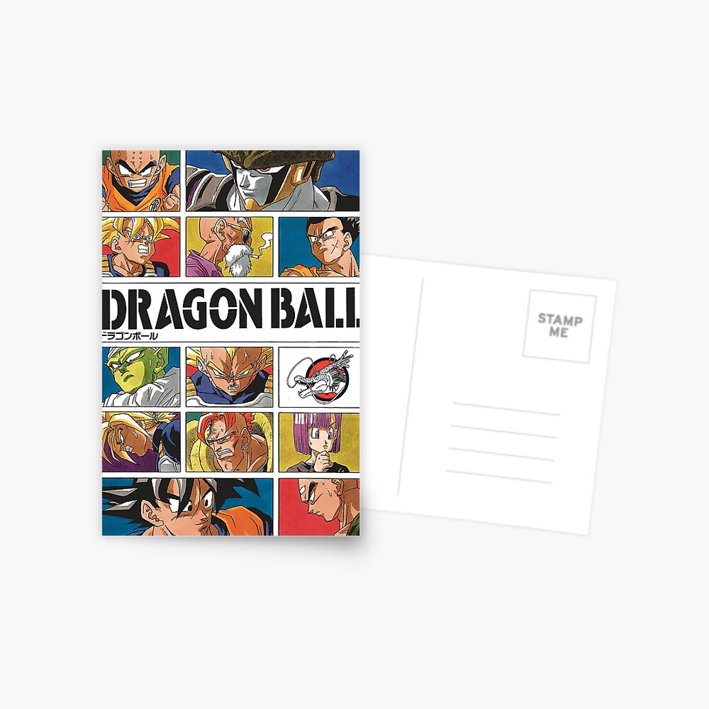 Dragon Ball Z - Cell Saga Postcard for Sale by BeeRyeCrafts