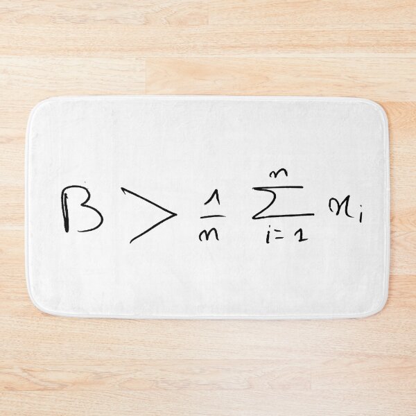 Item preview, Be greater than average handwritten designed and sold by NoetherSym.