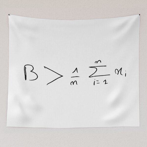 Item preview, Be greater than average handwritten designed and sold by NoetherSym.