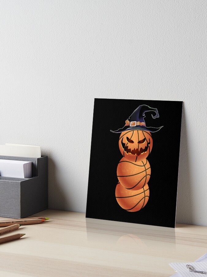 Scarecrow Scary Basketball Lovers Halloween scarecrow-scary-basketball-lovers-halloween-art-board-print-for-sale-by-lemoboy-redbubble