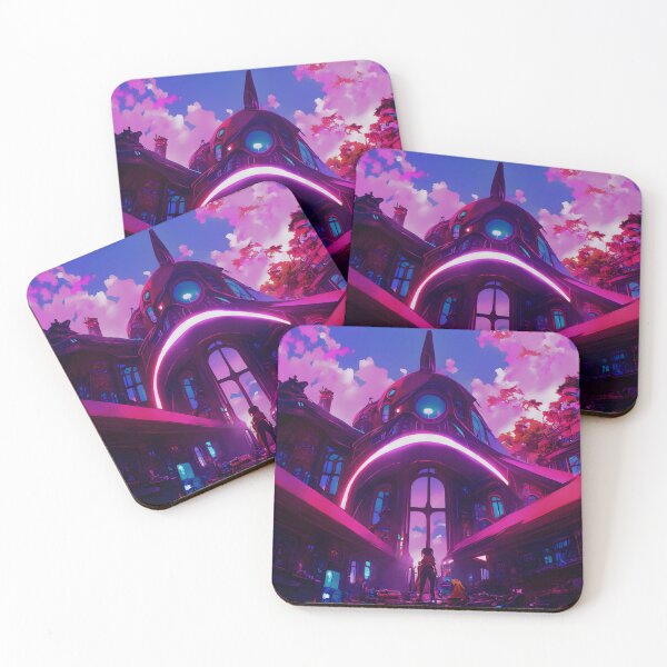 Item preview, Anime Cyberpunk Mansion designed and sold by amyr-aia.