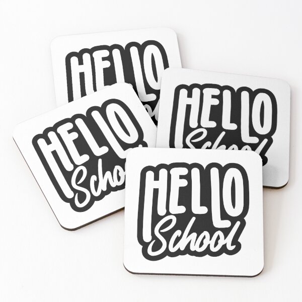 Item preview, Hello School designed and sold by Cute-Jory-Store.