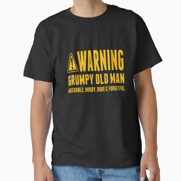 Item preview, WARNING GRUMPY OLD MAN designed and sold by antipatic.