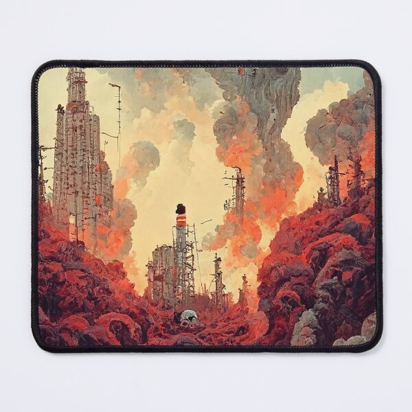 Item preview, Apocalytic World | Cloudy Sky designed and sold by MakeitMelo.