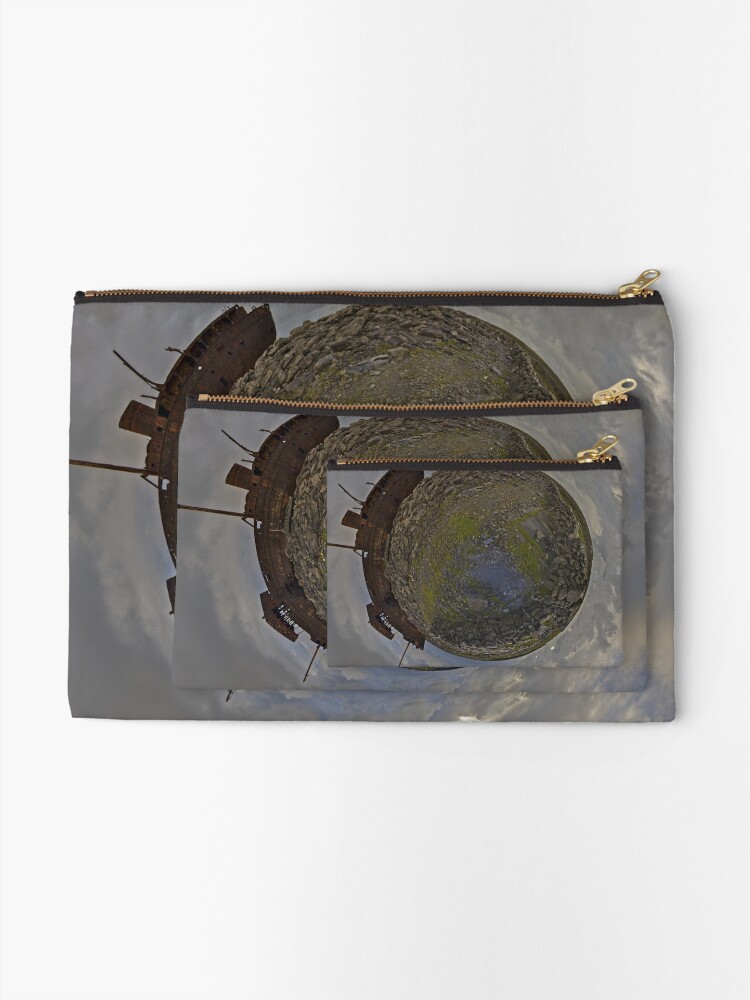 Alternate view of The Plassey Wreck, Inisheer Zipper Pouch