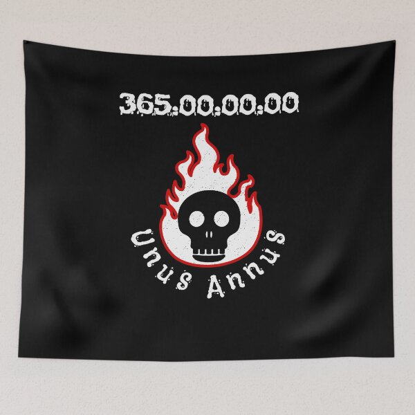 Item preview, Unus Annus  365 Days Hot Skull designed and sold by cichonb.