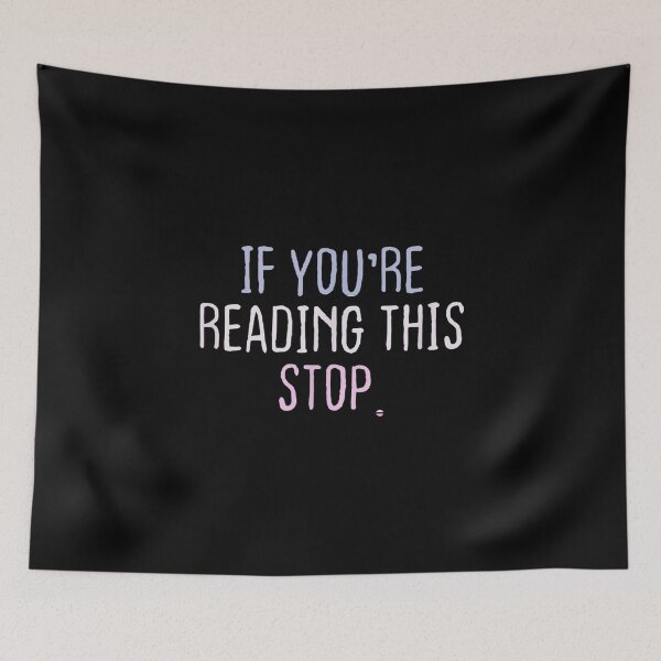 Item preview, If You're Reading This Stop designed and sold by dolsy-store.