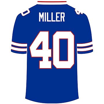 Factory buffalo bills jersey,VONN MILLER