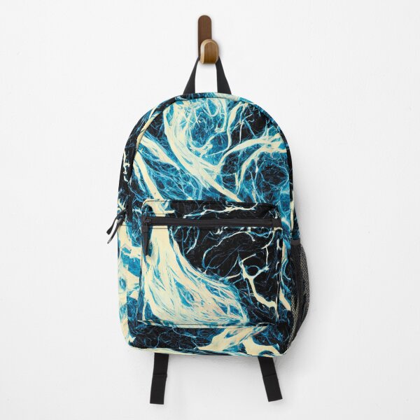 Item preview, Abstract Art Pattern | Blue Electrical Energy designed and sold by TMBTM.