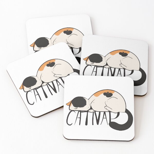 Item preview, Cat nap calico cat designed and sold by Kristoffersson.