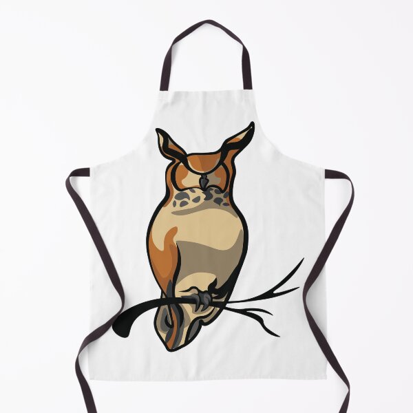Item preview, Minimalist Great Horned Owl designed and sold by InkLayer.
