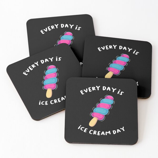 Item preview, every day is icecream day fynny,cool,gift ,birthday,summer designed and sold by illustramanshop.