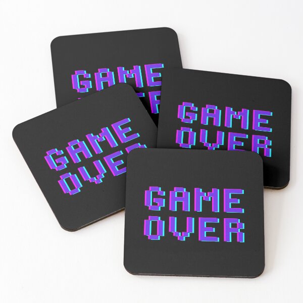 Item preview, GAME OVER- for retro video game lovers designed and sold by DesignsByDaddy.