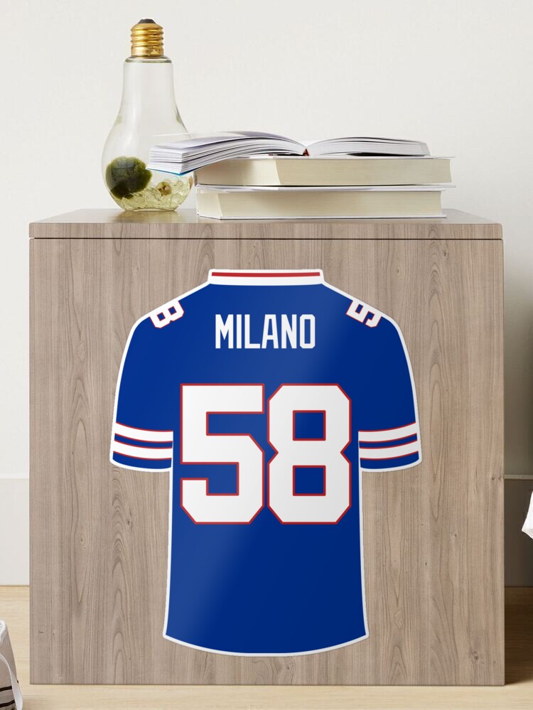 Matt Milano - Buffalo Bills' Sticker for Sale by On Target Sports