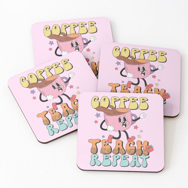 Item preview, Coffee Teach Repeat designed and sold by Organized Chaos Designs.