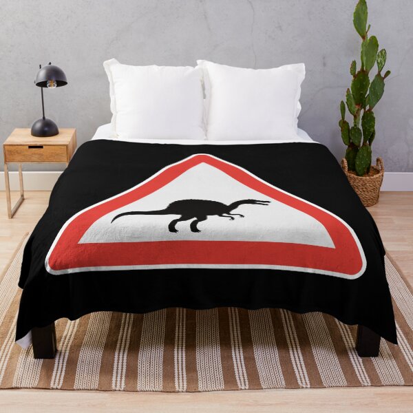 Item preview, Spinosaurus Theropoda Dinosaur Road Sign Paleontology designed and sold by GEEK-FACTORY-EU.