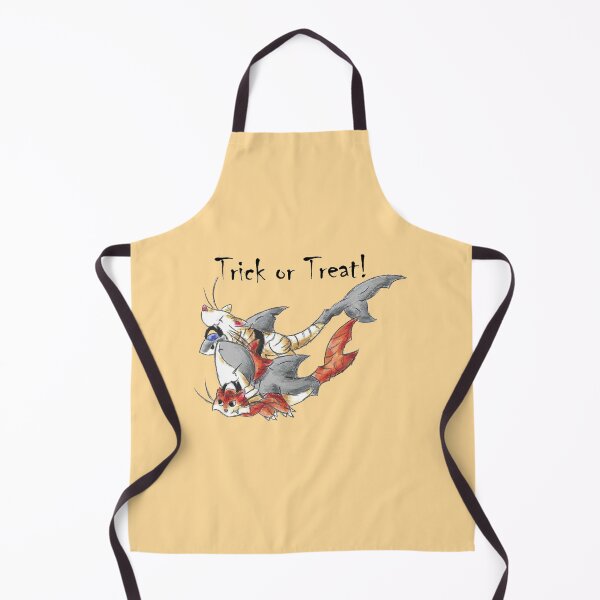 Item preview, Tiger Shark Trick or Treaters (With Text) designed and sold by KOKeefeArt.