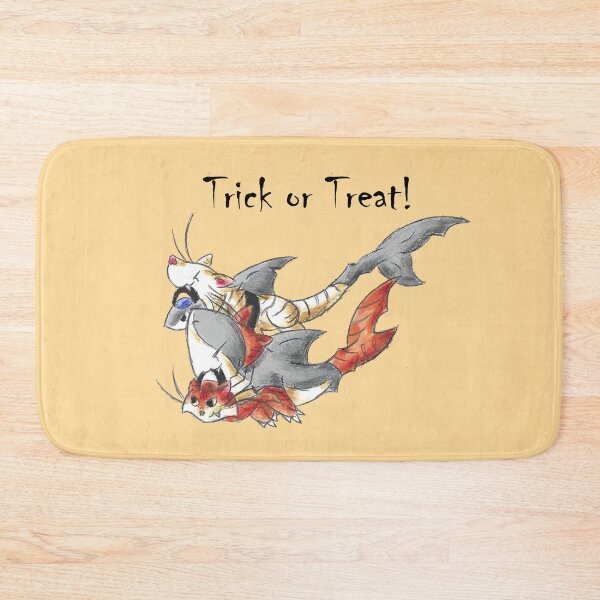 Item preview, Tiger Shark Trick or Treaters (With Text) designed and sold by KOKeefeArt.