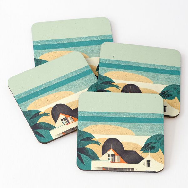 Item preview, The Beach Bungalow designed and sold by deificusArt.