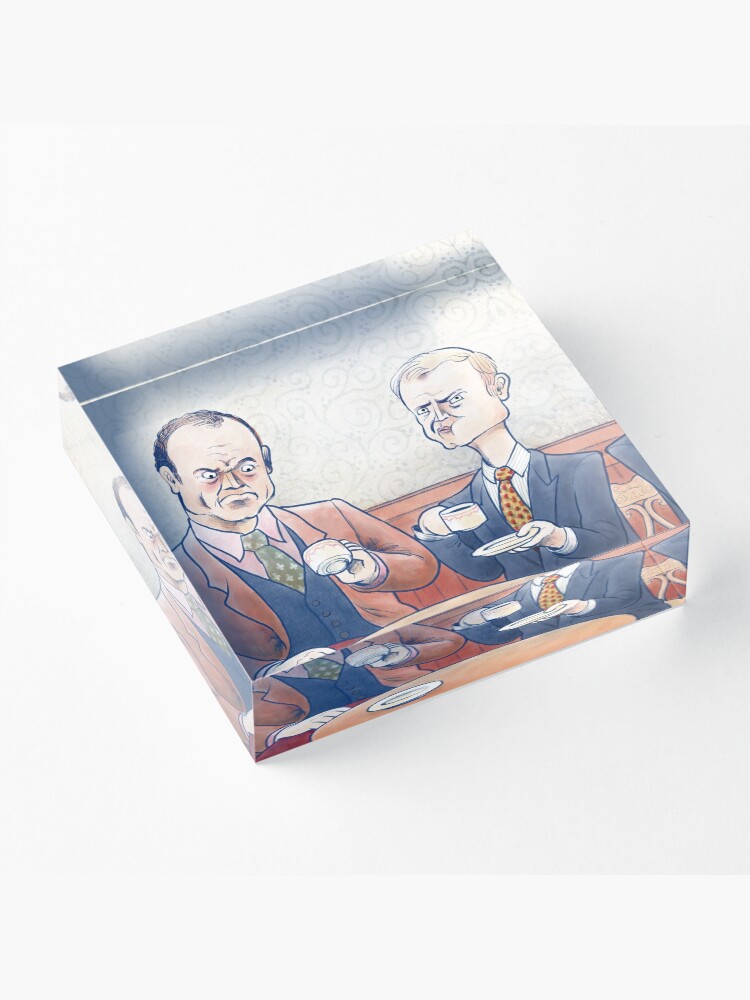 Alternate view of Crane Brothers: This Coffee... Acrylic Block