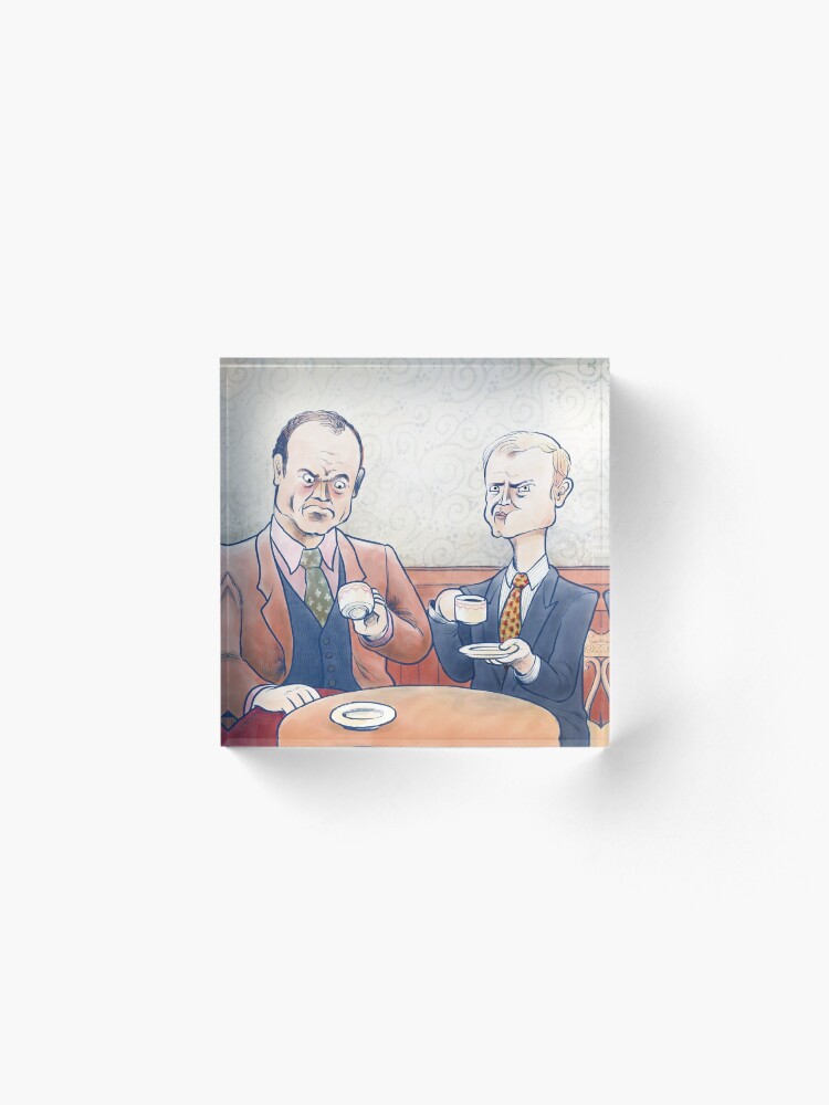 Alternate view of Crane Brothers: This Coffee... Acrylic Block