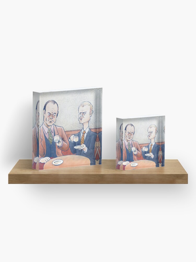 Alternate view of Crane Brothers: This Coffee... Acrylic Block