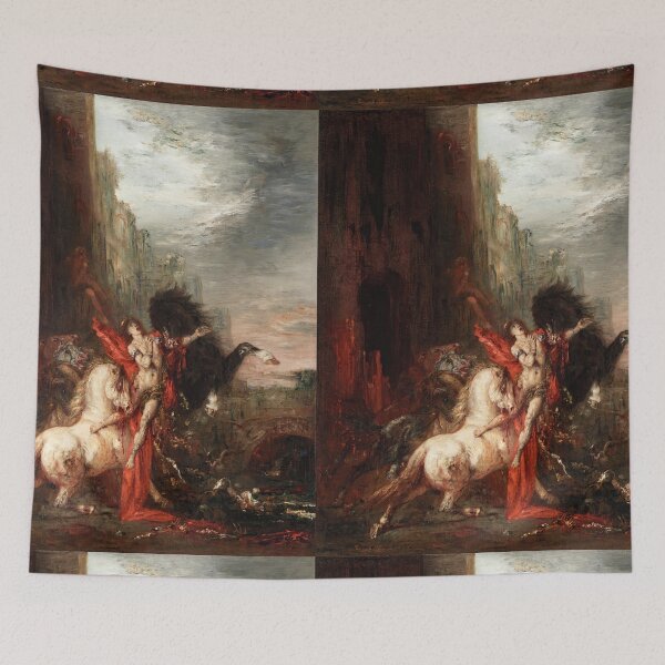 Item preview, Diomedes Devoured by His Horses Gustave Moreau  designed and sold by TeeARTHY.