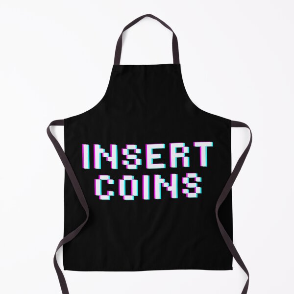 Item preview, INSERT COINS- for retro video game lovers designed and sold by DesignsByDaddy.