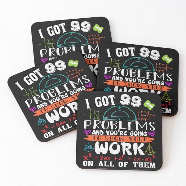 Item preview, I Got 99 Problem - Funny Teacher designed and sold by Organized Chaos Designs.