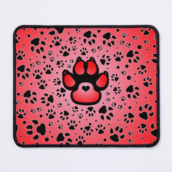Item preview, paw heart designed and sold by MadandMean.
