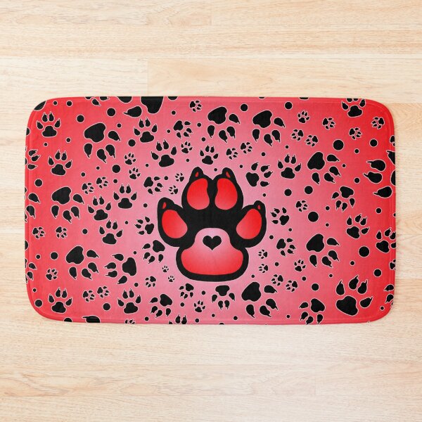 Item preview, paw heart designed and sold by MadandMean.