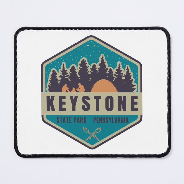 Item preview, Keystone State Park Hexagon Logo designed and sold by VanyaKar.