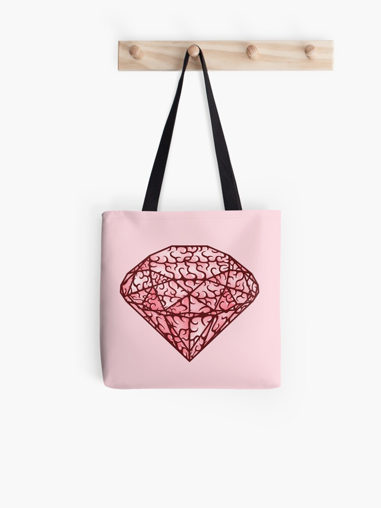 diamond tote bag