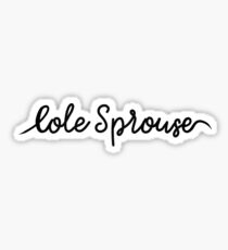 Cole Sprouse Sticker