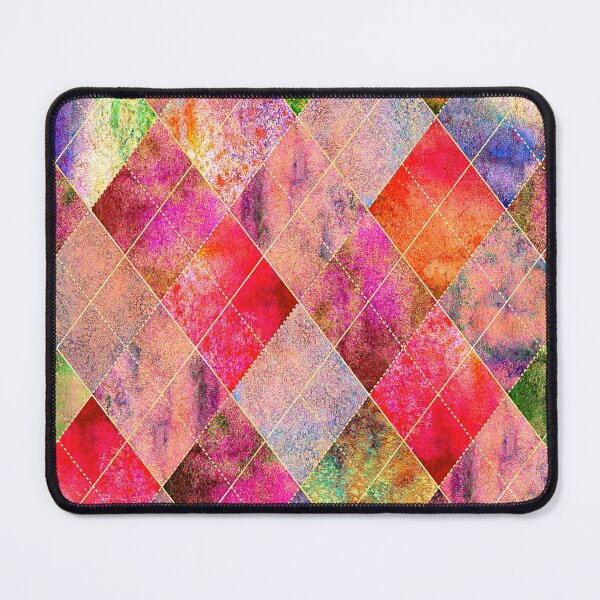 Item preview, Geometric Argyle Plaid Gingham Diamond Pattern designed and sold by PatternMama.