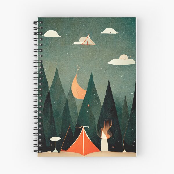 Item preview, Camping Under the Stars designed and sold by deificusArt.