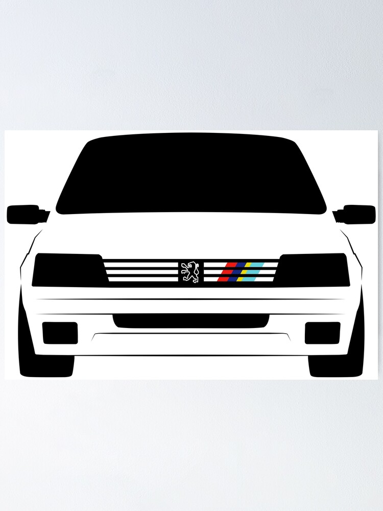 Peugeot 5 Rallye Poster By Lpda69 Redbubble