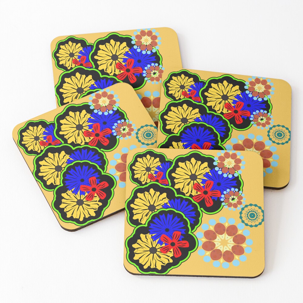 Item preview, Coasters (Set of 4) designed and sold by theredsharp.