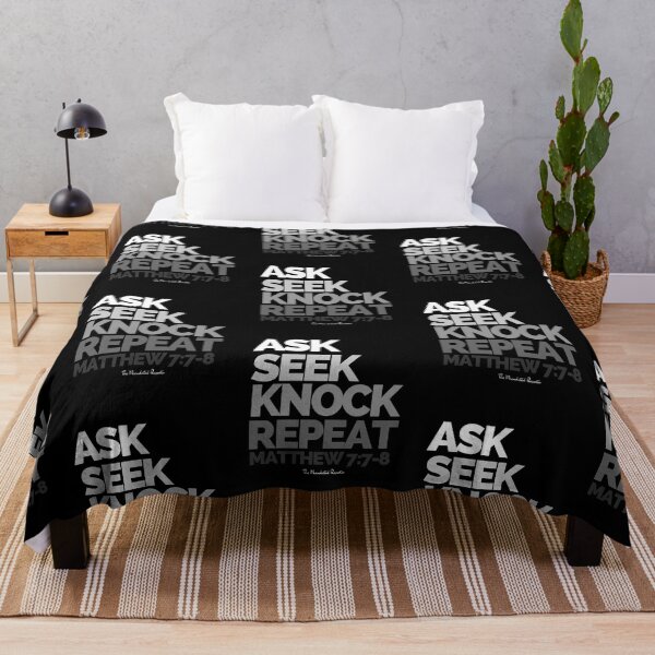 Item preview, Ask Seek, Knock Repeat - Noir designed and sold by TheReporter1.
