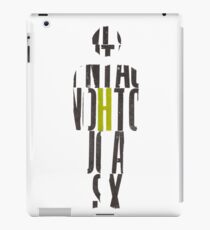 Letterpress MAN iPad Case/Skin
