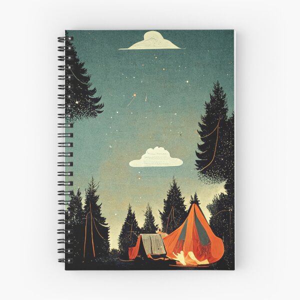 Item preview, Camping Under the Stars designed and sold by deificusArt.