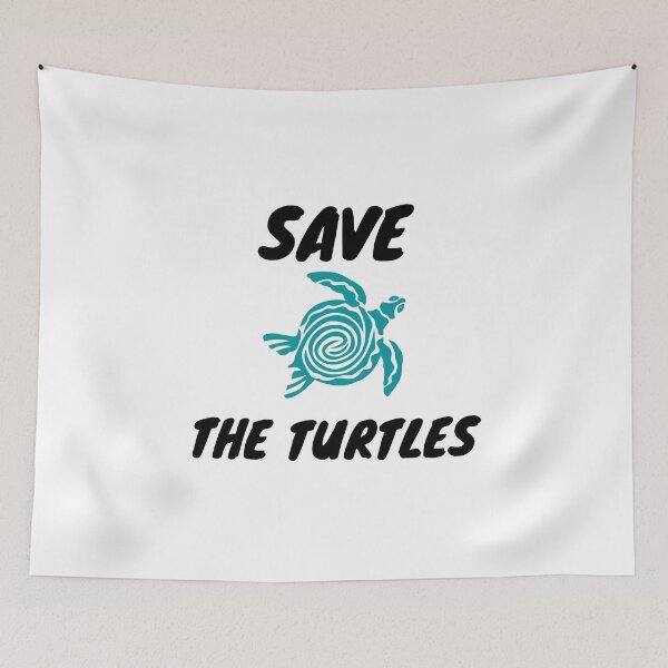 Item preview, Save The Turtles designed and sold by RIBI-Shop.