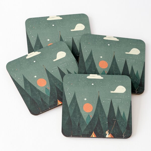 Item preview, Camping Under the Stars designed and sold by deificusArt.