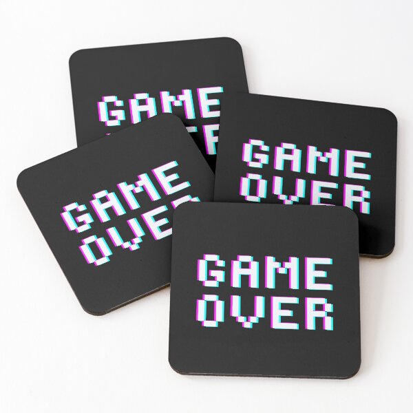 Item preview, GAME OVER- for retro video game lovers designed and sold by DesignsByDaddy.